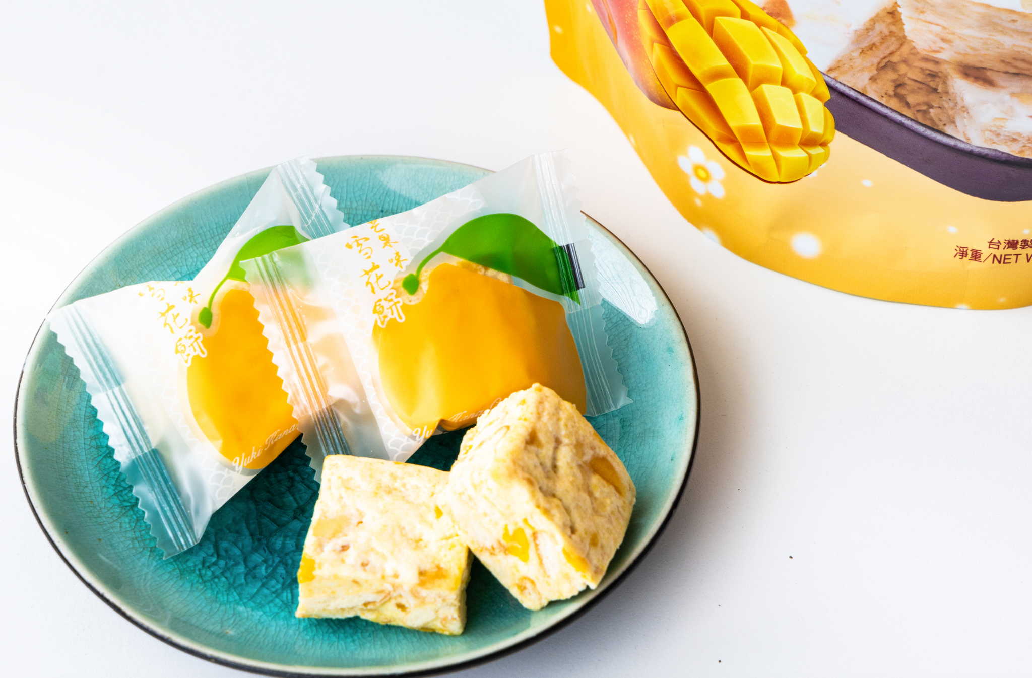 カップルズ('96台湾) NEW】台湾ヌガー 雪の恋 マンゴー ゆきばなもち /雪之戀 芒果風味 雪花